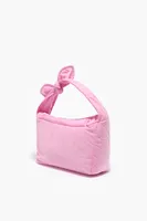 Bolso hobo XS nylon rosa