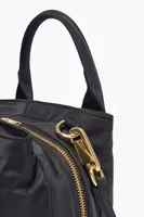 Bolso tote S nylon negro