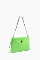 Bolso bandolera XS nylon verde neón