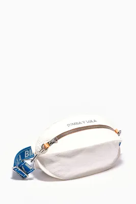 Bolso Pelota L piel blanco