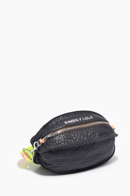 Bolso Pelota L piel negro