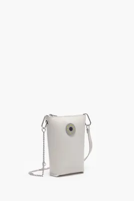 Bolso bandolera XS piel blanco