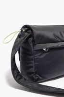 Bolso bandolera M nylon antracita