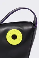 Bolso Hobo L Logo-Chimo negro