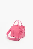 Bolso tote M nylon rosa