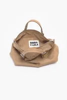 Bolso tote M nylon tostado