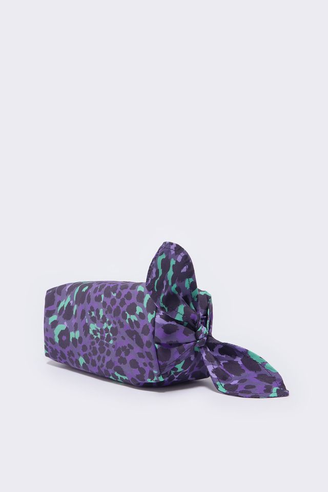 Vipdeal Neceser infantil para niñas y niños, Leopardo-Púrpura