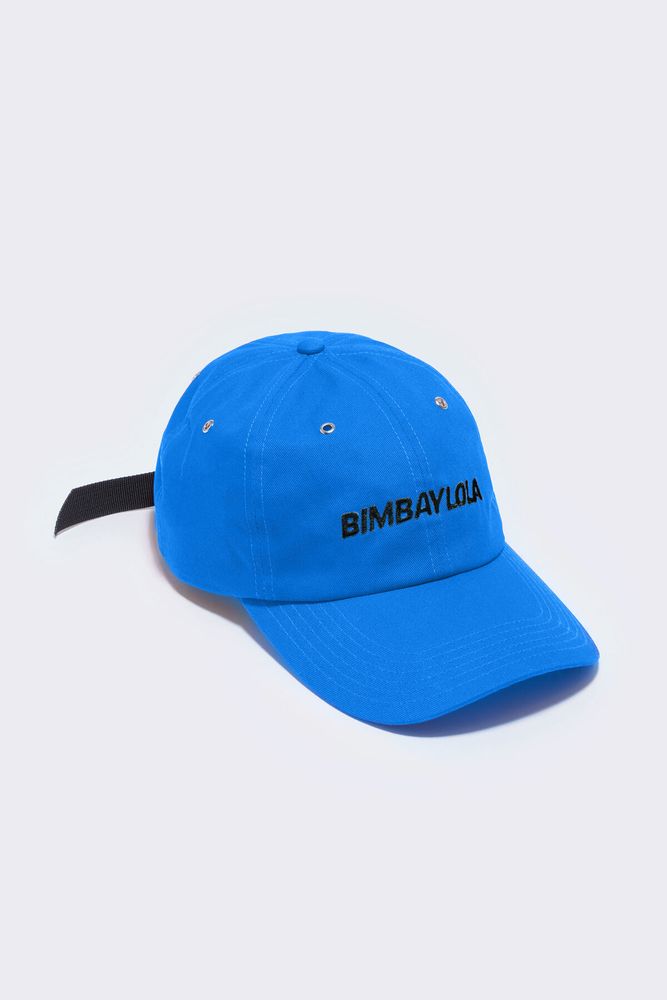 Gorra algodón azul