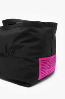 Bolsa shopper M nylon negro