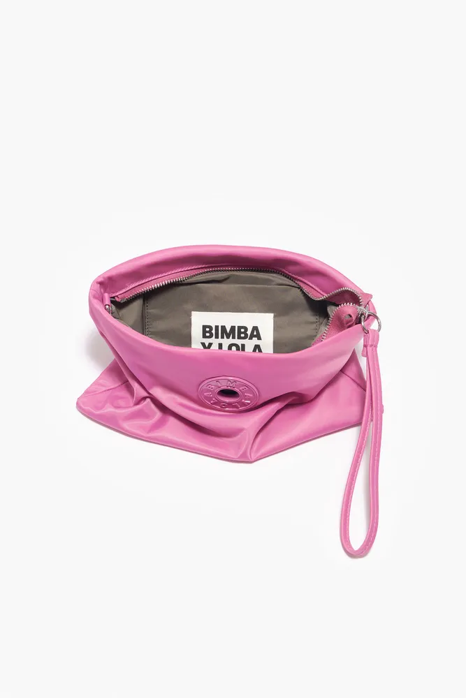 Bolso bandolera XS nylon rosa