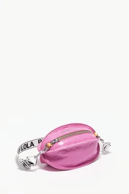 Bolso Pelota S piel rosa