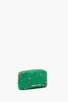 Neceser rectangular S Hearts verde