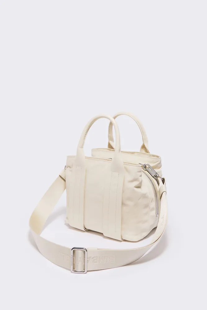 Bolso shopper M nylon hueso