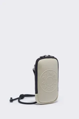 Funda móvil nylon beige