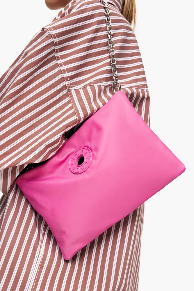 Bolso bandolera XS nylon rosa