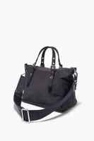 Bolso tote M nylon negro