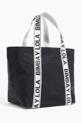 Bolso shopper XL nylon negro