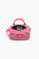 Bolso barril XS nylon rosa