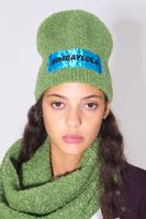 Gorro punto verde