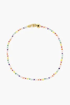 Collar perlas beads multicolor