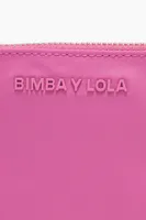 Monedero curvo nylon rosa