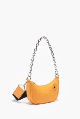 Bolso Moon XS nylon azafrán