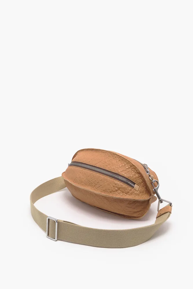 Bolso Pelota L piel camel