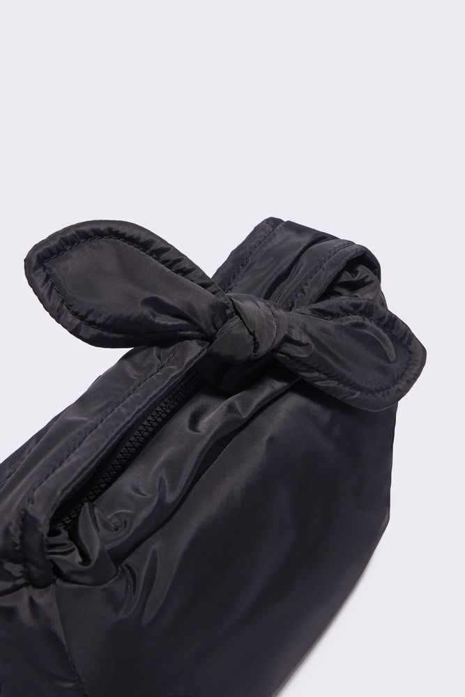 Bolso hobo nylon negro