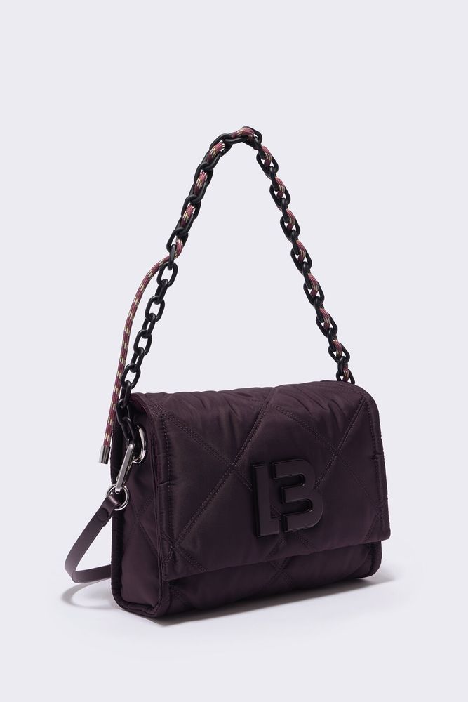 Bolso Bandolera M Nylon Negro. Bimba Y Lola