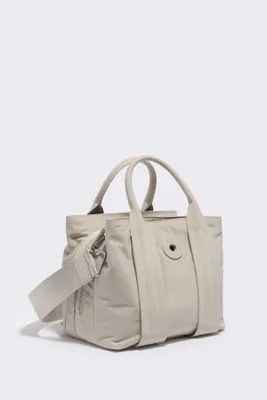 Bolso tote M nylon caqui