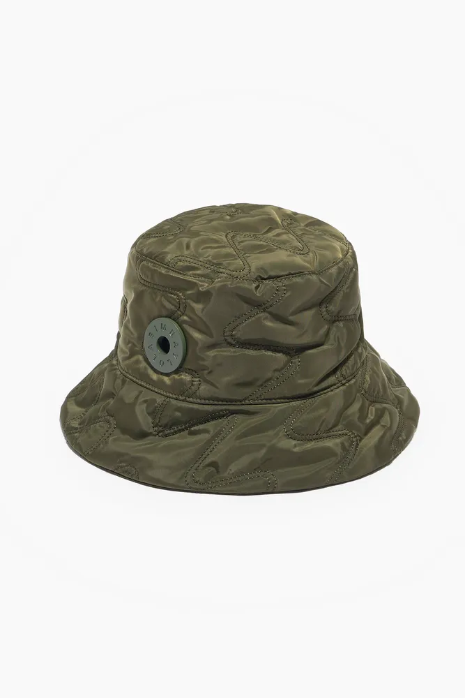 Gorro bucket nylon verde