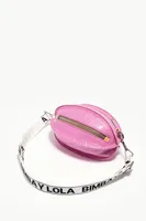 Bolso Pelota S piel rosa