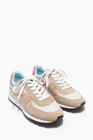 Deportiva técnica beige