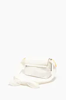 Bolso bandolera M nylon hueso