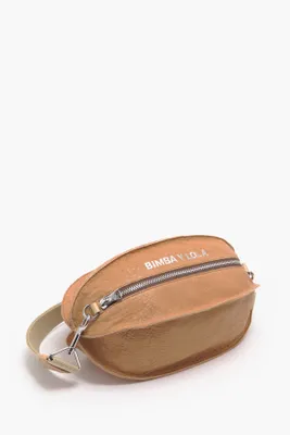 Bolso Pelota L piel camel