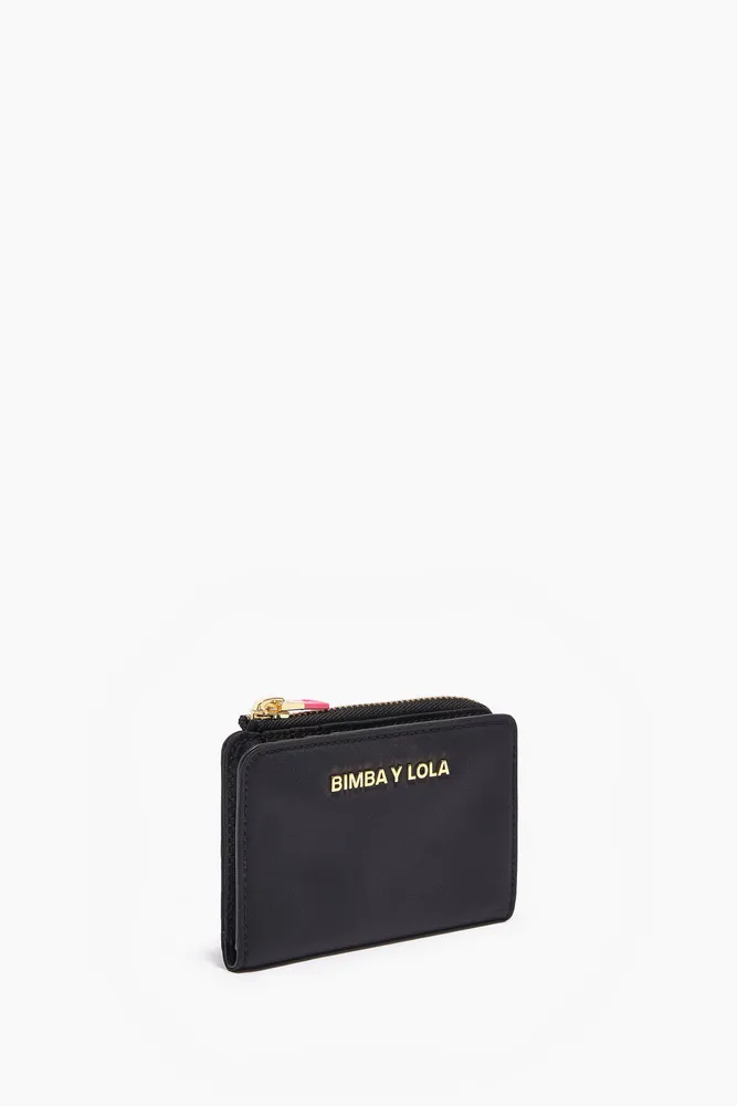 Cartera rectangular negro