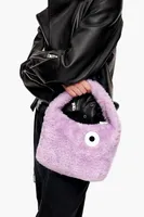 Bolso hobo S pelo lila