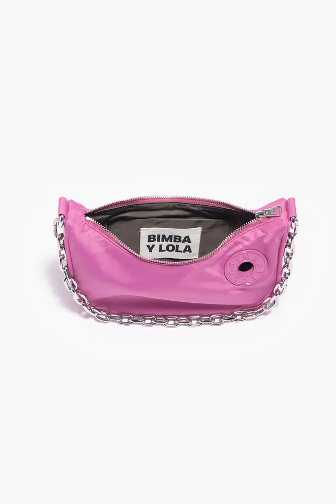 BIMBA Y LOLA Bolso tote S nylon rosa