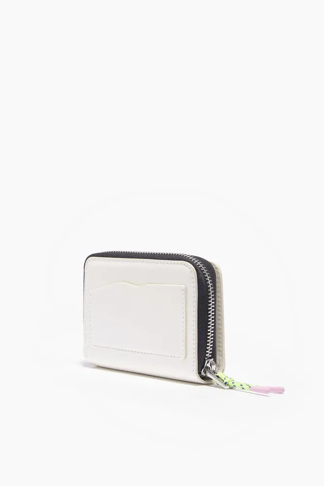 Cartera charol blanca