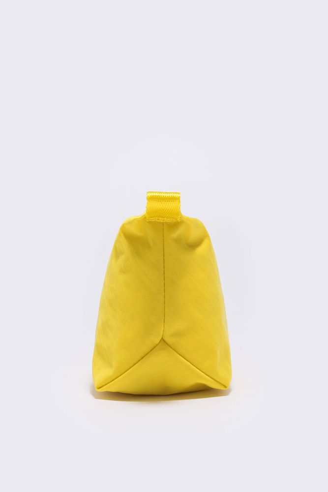 Neceser trapecio S nylon amarillo