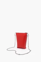 Bolso bandolera XS piel rojo