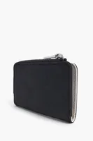 Monedero rectangular nylon negro