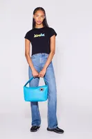 Bolso Hobo L Logo-Chimo azul