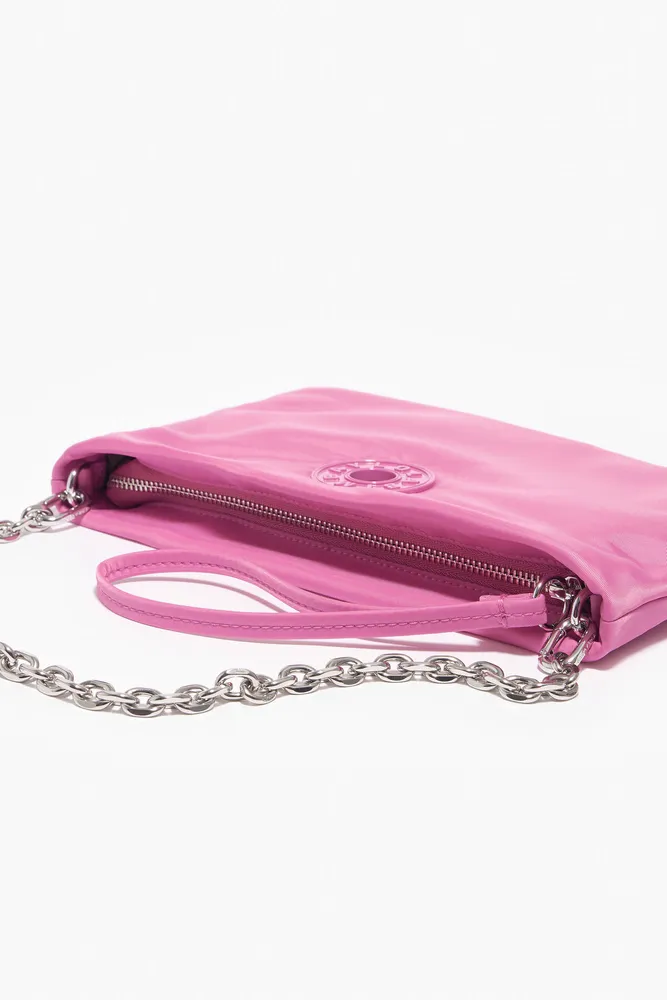 Bolso bandolera XS nylon rosa