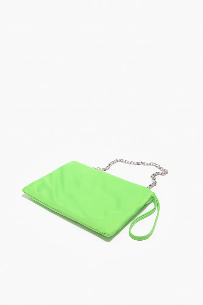 Bolso bandolera XS nylon verde neón