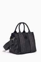 Bolso shopper M nylon negro