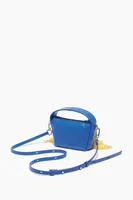 Bolso hobo XS piel azul eléctrico