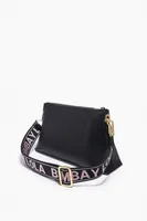 Bolso trapecio piel negro