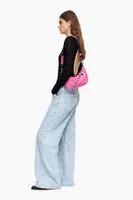 Bolso Moon S nylon rosa