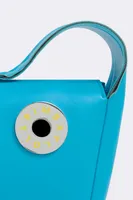 Bolso Hobo L Logo-Chimo azul